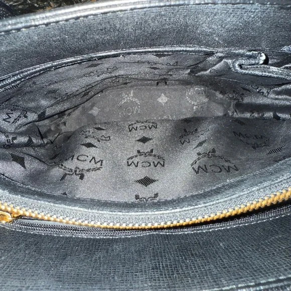 MCM Leather Bucket Tote - EUC - Picture 9 of 11